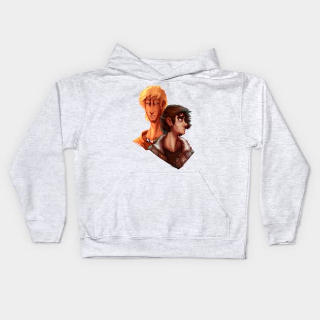 Solangelo Kids Hoodie by CrossRoadArt